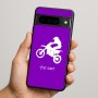 כיסוי בעיצוב אישי עם השם שלך לדגם - Google Pixel 9 Pro 5G בעיצוב מוטוקרוס