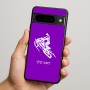 כיסוי בעיצוב אישי עם השם שלך לדגם - Google Pixel 9 Pro 5G בעיצוב אופנוע שלג