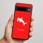 כיסוי בעיצוב אישי עם השם שלך לדגם - Google Pixel 9 Pro 5G בעיצוב כריש ראש פטיש