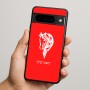 כיסוי בעיצוב אישי עם השם שלך לדגם - Google Pixel 9 Pro 5G בעיצוב ראש סוס