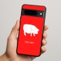כיסוי בעיצוב אישי עם השם שלך לדגם - Google Pixel 9 Pro 5G בעיצוב חזיר