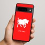 כיסוי בעיצוב אישי עם השם שלך לדגם - Google Pixel 9 Pro 5G בעיצוב מזלות - שור