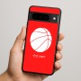 כיסוי בעיצוב אישי עם השם שלך לדגם - Google Pixel 9 Pro 5G בעיצוב כדורסל
