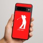 כיסוי בעיצוב אישי עם השם שלך לדגם - Google Pixel 9 Pro 5G בעיצוב שחקן גולף