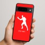 כיסוי בעיצוב אישי עם השם שלך לדגם - Google Pixel 9 Pro 5G בעיצוב שחקן פינג פונג