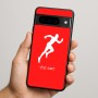 כיסוי בעיצוב אישי עם השם שלך לדגם - Google Pixel 9 Pro 5G בעיצוב רץ