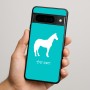 כיסוי בעיצוב אישי עם השם שלך לדגם - Google Pixel 9 Pro 5G בעיצוב סוס