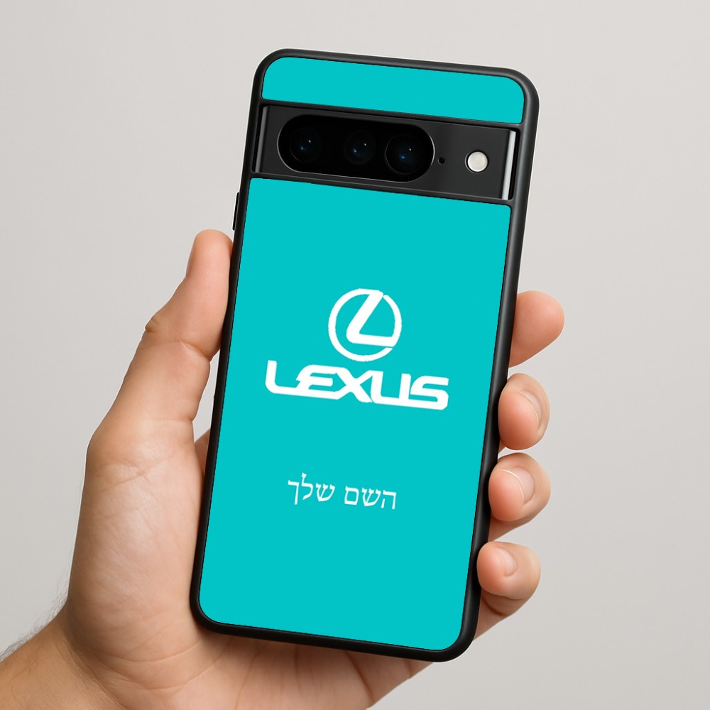 כיסוי בעיצוב אישי עם השם שלך לדגם - Google Pixel 9 Pro 5G בעיצוב לקסוס