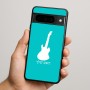 כיסוי בעיצוב אישי עם השם שלך לדגם - Google Pixel 9 Pro 5G בעיצוב גיטרה