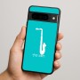 כיסוי בעיצוב אישי עם השם שלך לדגם - Google Pixel 9 Pro 5G בעיצוב סקסופון