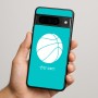 כיסוי בעיצוב אישי עם השם שלך לדגם - Google Pixel 9 Pro 5G בעיצוב כדורסל