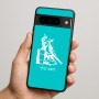 כיסוי בעיצוב אישי עם השם שלך לדגם - Google Pixel 9 Pro 5G בעיצוב קאוגירל