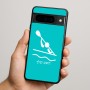 כיסוי בעיצוב אישי עם השם שלך לדגם - Google Pixel 9 Pro 5G בעיצוב קיאק אולימפי