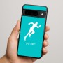 כיסוי בעיצוב אישי עם השם שלך לדגם - Google Pixel 9 Pro 5G בעיצוב רץ