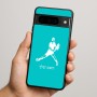 כיסוי בעיצוב אישי עם השם שלך לדגם - Google Pixel 9 Pro 5G בעיצוב שחקן טניס