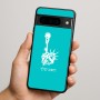 כיסוי בעיצוב אישי עם השם שלך לדגם - Google Pixel 9 Pro 5G בעיצוב פסל החירות