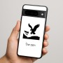 כיסוי בעיצוב אישי עם השם שלך לדגם - Google Pixel 9 Pro 5G בעיצוב נשר אמריקאי