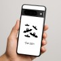 כיסוי בעיצוב אישי עם השם שלך לדגם - Google Pixel 9 Pro 5G בעיצוב עטלפים