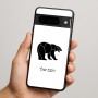 כיסוי בעיצוב אישי עם השם שלך לדגם - Google Pixel 9 Pro 5G בעיצוב דוב