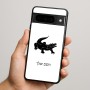 כיסוי בעיצוב אישי עם השם שלך לדגם - Google Pixel 9 Pro 5G בעיצוב תנין