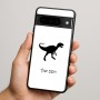 כיסוי בעיצוב אישי עם השם שלך לדגם - Google Pixel 9 Pro 5G בעיצוב דינוזאור