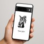 כיסוי בעיצוב אישי עם השם שלך לדגם - Google Pixel 9 Pro 5G בעיצוב ארנב מחזיק גזר