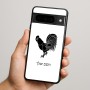 כיסוי בעיצוב אישי עם השם שלך לדגם - Google Pixel 9 Pro 5G בעיצוב תרנגול