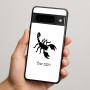 כיסוי בעיצוב אישי עם השם שלך לדגם - Google Pixel 9 Pro 5G בעיצוב עקרב
