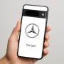 כיסוי בעיצוב אישי עם השם שלך לדגם - Google Pixel 9 Pro 5G בעיצוב מרצדס-בנץ