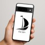 כיסוי בעיצוב אישי עם השם שלך לדגם - Google Pixel 9 Pro 5G בעיצוב סירה