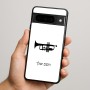 כיסוי בעיצוב אישי עם השם שלך לדגם - Google Pixel 9 Pro 5G בעיצוב חצוצרה