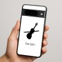 כיסוי בעיצוב אישי עם השם שלך לדגם - Google Pixel 9 Pro 5G בעיצוב כינור