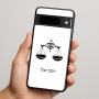 כיסוי בעיצוב אישי עם השם שלך לדגם - Google Pixel 9 Pro 5G בעיצוב מזלות - מאזניים