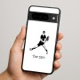 כיסוי בעיצוב אישי עם השם שלך לדגם - Google Pixel 9 Pro 5G בעיצוב שחקן טניס