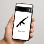 כיסוי בעיצוב אישי עם השם שלך לדגם - Google Pixel 9 Pro 5G בעיצוב אק 47