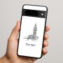 כיסוי בעיצוב אישי עם השם שלך לדגם - Google Pixel 9 Pro 5G בעיצוב ביג בן