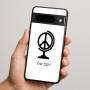 כיסוי בעיצוב אישי עם השם שלך לדגם - Google Pixel 9 Pro 5G בעיצוב גלובוסי שלום