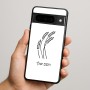 כיסוי בעיצוב אישי עם השם שלך לדגם - Google Pixel 9 Pro 5G בעיצוב חיטה גלית זהב
