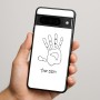 כיסוי בעיצוב אישי עם השם שלך לדגם - Google Pixel 9 Pro 5G בעיצוב יד
