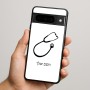 כיסוי בעיצוב אישי עם השם שלך לדגם - Google Pixel 9 Pro 5G בעיצוב סטטוסקופ רופא