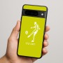 כיסוי בעיצוב אישי עם השם שלך לדגם - Google Pixel 9 Pro 5G בעיצוב שחקן כדורגל