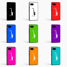 כיסוי בעיצוב אישי עם השם שלך לדגם - Google Pixel 9a 5G בעיצוב סקסופון