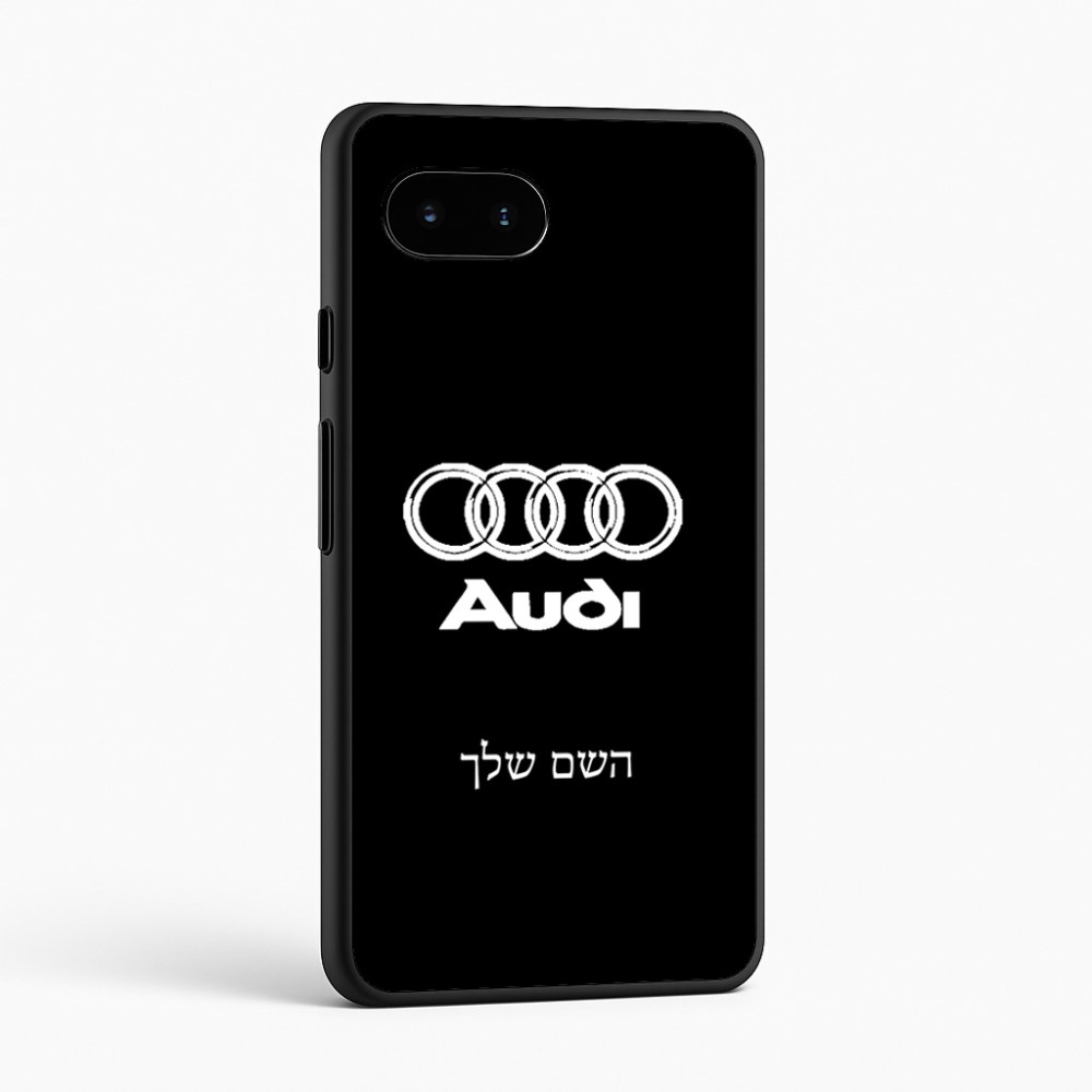 כיסוי בעיצוב אישי עם השם שלך לדגם - Google Pixel 9a 5G בעיצוב אאודי