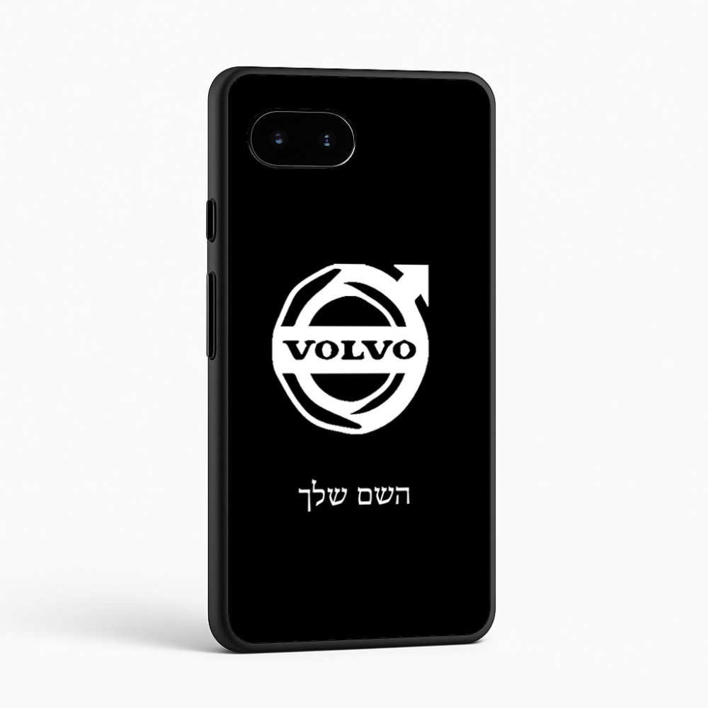 כיסוי בעיצוב אישי עם השם שלך לדגם - Google Pixel 9a 5G בעיצוב וולוו