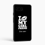 כיסוי בעיצוב אישי עם השם שלך לדגם - Google Pixel 9a 5G בעיצוב לנשק את החברה שלי