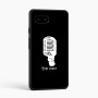 כיסוי בעיצוב אישי עם השם שלך לדגם - Google Pixel 9a 5G בעיצוב מיקרופון
