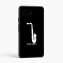 כיסוי בעיצוב אישי עם השם שלך לדגם - Google Pixel 9a 5G בעיצוב סקסופון