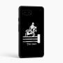 כיסוי בעיצוב אישי עם השם שלך לדגם - Google Pixel 9a 5G בעיצוב רוכב סוסים