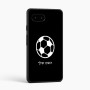 כיסוי בעיצוב אישי עם השם שלך לדגם - Google Pixel 9a 5G בעיצוב כדורגל כדור כדורגל