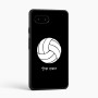 כיסוי בעיצוב אישי עם השם שלך לדגם - Google Pixel 9a 5G בעיצוב כדור כדורעף